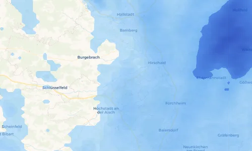Regenradar Vorschaubild - Aktuelle Niederschläge in Ellersdorf und Umgebung
