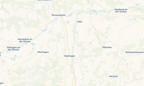 Regenradar Vorschaubild - Aktuelle Niederschläge in Ellgau und Umgebung