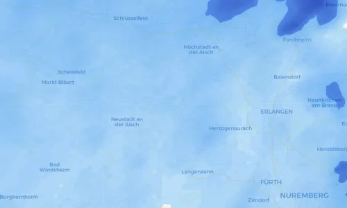 Regenradar Vorschaubild - Aktuelle Niederschläge in Emelsdorf und Umgebung