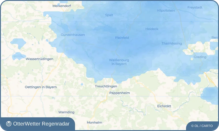 Wetter-Widget-Vorschau mit Vorhersagedaten für Emetzheim