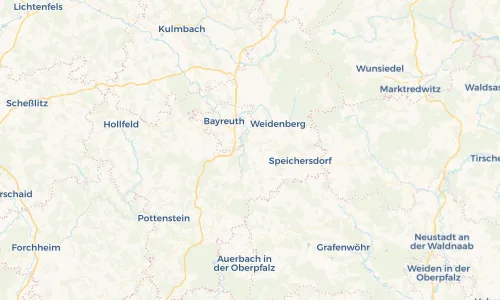 Regenradar Vorschaubild - Aktuelle Niederschläge in Emtmannsberg und Umgebung