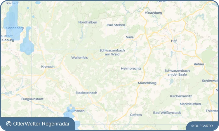 Widget-Vorschau für Enchenreuth Wetter-Widget-Vorschau mit Vorhersagedaten für Enchenreuth