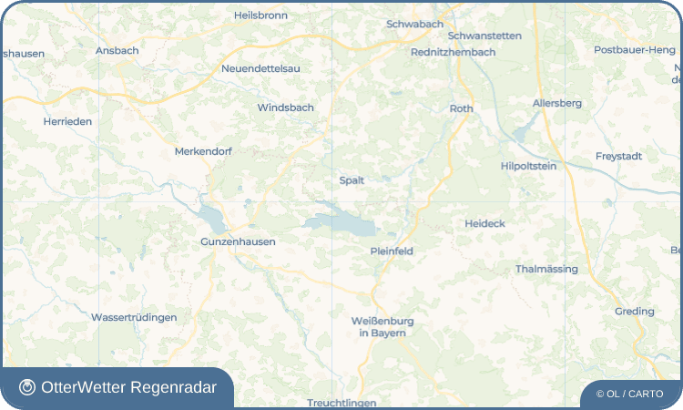 OtterWetter Regenradar-Widget Enderndorf am See