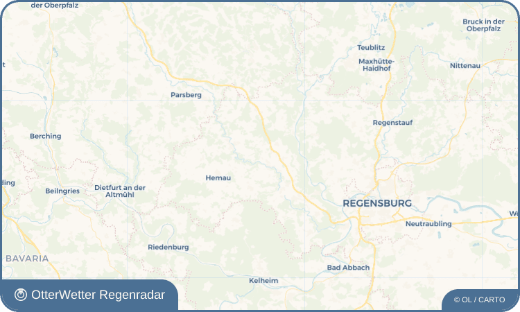 OtterWetter Regenradar-Widget Endorf
