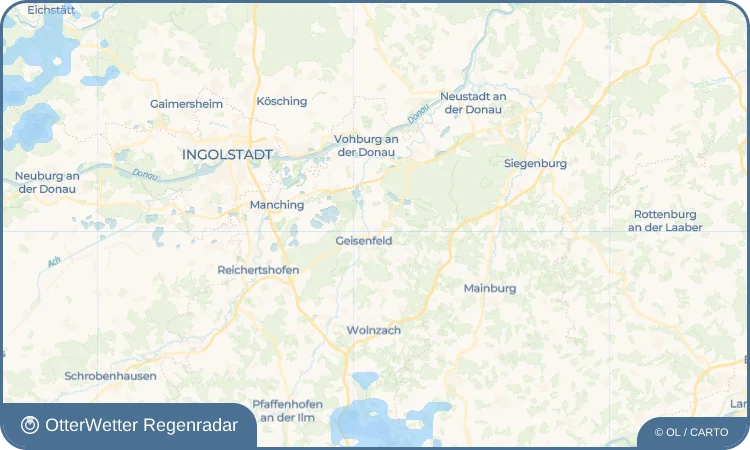 Wetter-Widget-Vorschau mit Vorhersagedaten für Engelbrechtsmünster
