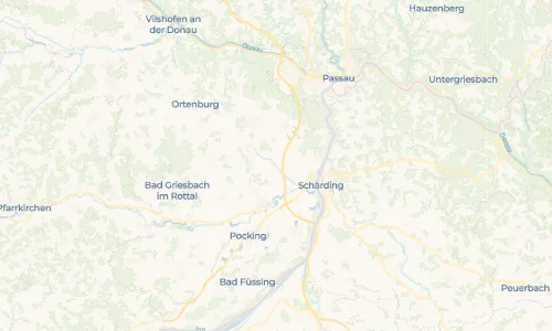 Regenradar Vorschaubild - Aktuelle Niederschläge in Engertsham und Umgebung