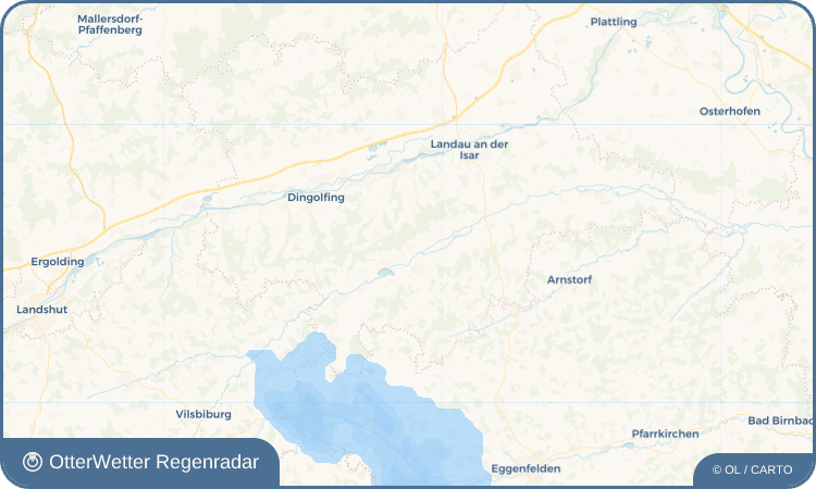 OtterWetter Regenradar-Widget Englmannsberg