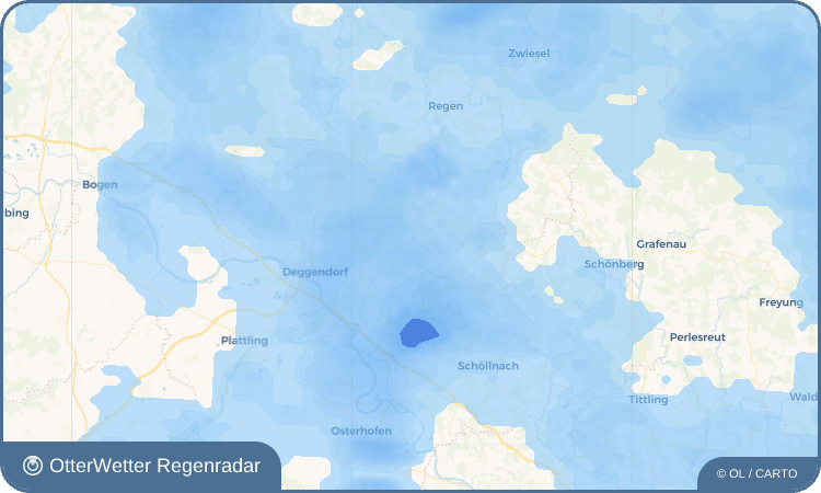 OtterWetter Regenradar-Widget Ensbach