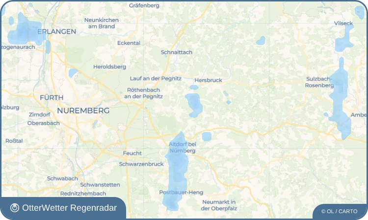 Widget-Vorschau für Entenberg Wetter-Widget-Vorschau mit Vorhersagedaten für Entenberg