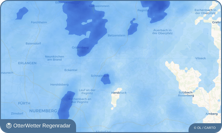 OtterWetter Regenradar-Widget Entmersberg