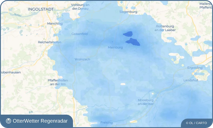 Widget-Vorschau für Enzelhausen Wetter-Widget-Vorschau mit Vorhersagedaten für Enzelhausen
