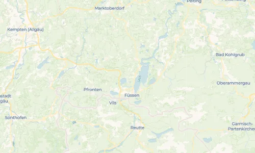 Regenradar-Vorschau: aktuelle Niederschläge in Enzensberg und Umgebung