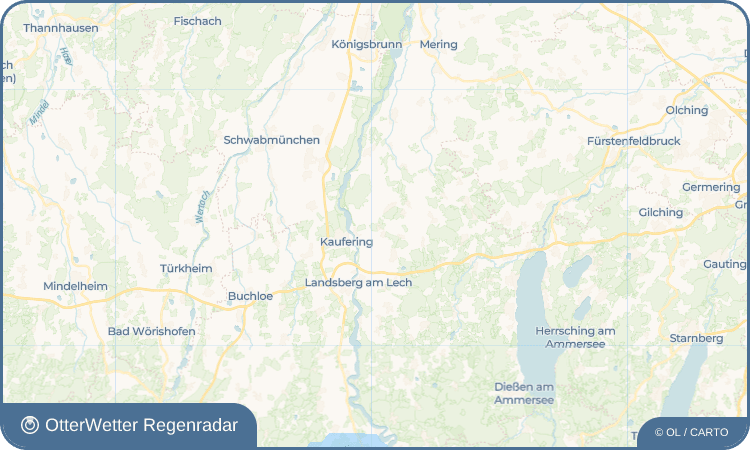 OtterWetter Regenradar-Widget Epfenhausen