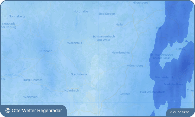 OtterWetter Regenradar-Widget Eppenreuth