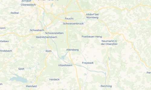 Regenradar-Vorschau: aktuelle Niederschläge in Eppersdorf und Umgebung