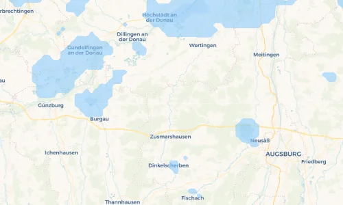 Regenradar-Vorschau: aktuelle Niederschläge in Eppishofen und Umgebung