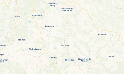 Regenradar Vorschaubild - Aktuelle Niederschläge in Erasbach und Umgebung