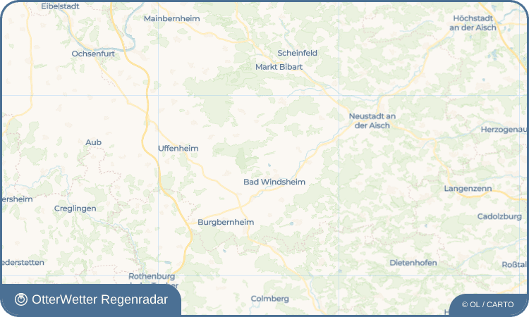 OtterWetter Regenradar-Widget Erkenbrechtshofen