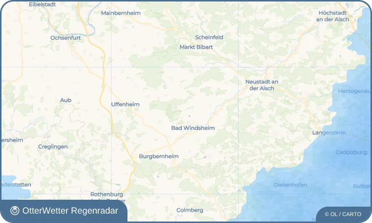 Wetter-Widget-Vorschau mit Vorhersagedaten für Erkenbrechtshofen