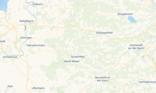 Regenradar Vorschaubild - Aktuelle Niederschläge in Erlabronn und Umgebung