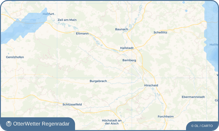 OtterWetter Regenradar-Widget Erlau