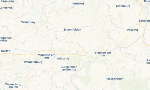 Regenradar Vorschaubild - Aktuelle Niederschläge in Erlbach und Umgebung