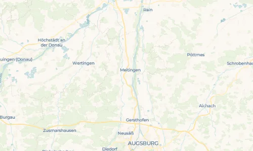 Regenradar-Vorschau: aktuelle Niederschläge in Erlingen und Umgebung