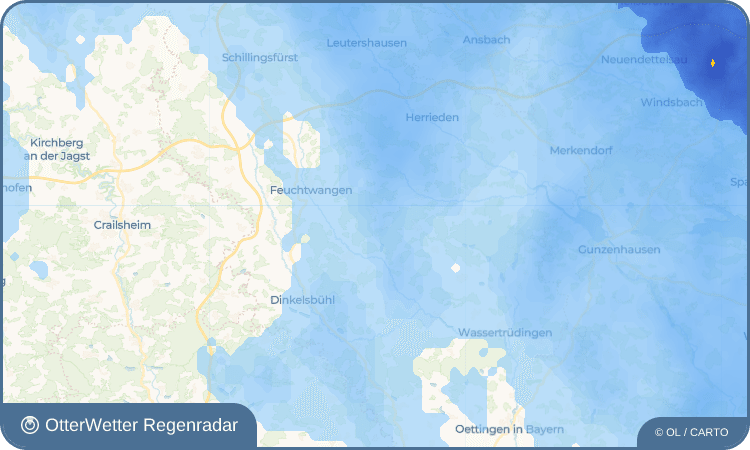 OtterWetter Regenradar-Widget Erlmühle