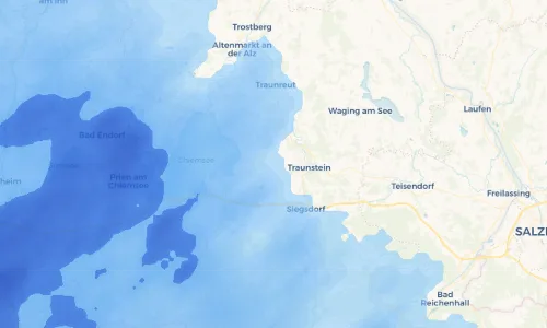 Regenradar Vorschaubild - Aktuelle Niederschläge in Erlstätt und Umgebung