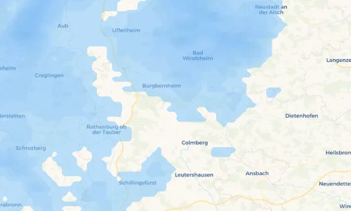 Regenradar Vorschaubild - Aktuelle Niederschläge in Ermetzhof und Umgebung
