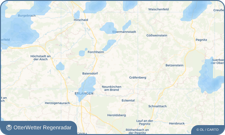 OtterWetter Regenradar-Widget Ermreus