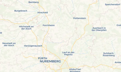 Regenradar Vorschaubild - Aktuelle Niederschläge in Ermreuth und Umgebung