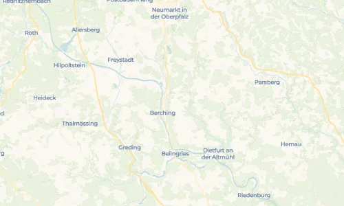 Regenradar Vorschaubild - Aktuelle Niederschläge in Ernersdorf und Umgebung