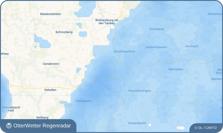 Wetter-Widget-Vorschau mit Vorhersagedaten für Erzberg