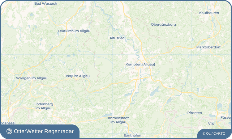 OtterWetter Regenradar-Widget Eschachried