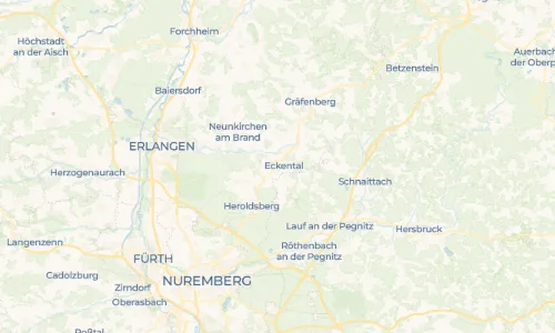Regenradar Vorschaubild - Aktuelle Niederschläge in Eschenau und Umgebung