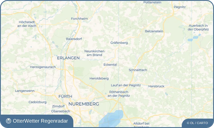 Wetter-Widget-Vorschau mit Vorhersagedaten für Eschenau