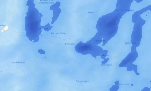 Regenradar Vorschaubild - Aktuelle Niederschläge in Eschenbach und Umgebung