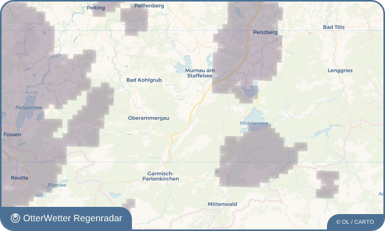 Wetter-Widget-Vorschau mit Vorhersagedaten für Eschenlohe