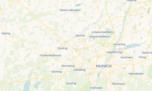 Regenradar Vorschaubild - Aktuelle Niederschläge in Eschenried und Umgebung