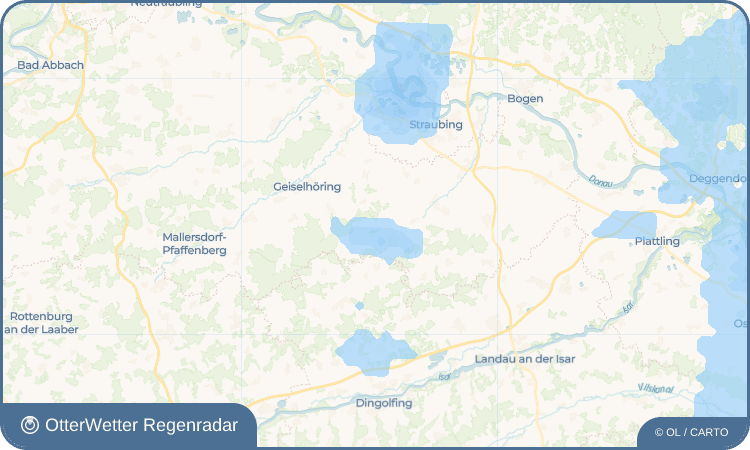OtterWetter Regenradar-Widget Eschlbach