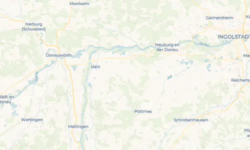 Regenradar Vorschaubild - Aktuelle Niederschläge in Eschling und Umgebung
