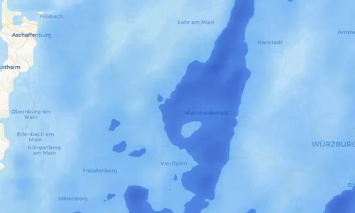 Regenradar Vorschaubild - Aktuelle Niederschläge in Esselbach und Umgebung