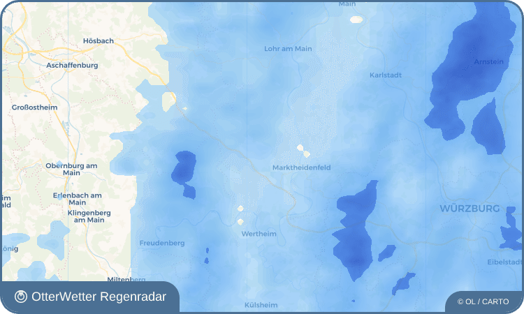 Wetter-Widget-Vorschau mit Vorhersagedaten für Esselbach