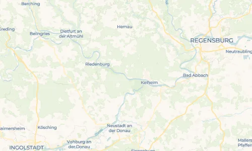Regenradar-Vorschau: aktuelle Niederschläge in Essing und Umgebung