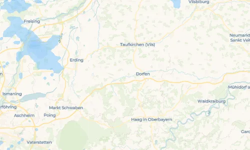 Regenradar Vorschaubild - Aktuelle Niederschläge in Esterndorf und Umgebung