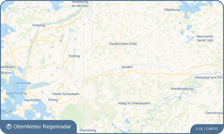 OtterWetter Regenradar-Widget Esterndorf