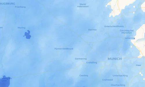 Regenradar Vorschaubild - Aktuelle Niederschläge in Esting und Umgebung
