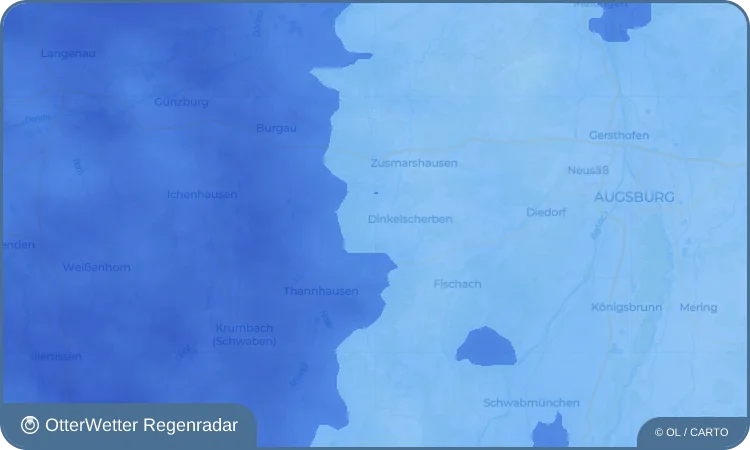 Widget-Vorschau für Ettelried Wetter-Widget-Vorschau mit Vorhersagedaten für Ettelried