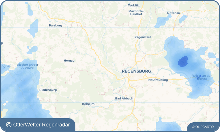 OtterWetter Regenradar-Widget Etterzhausen